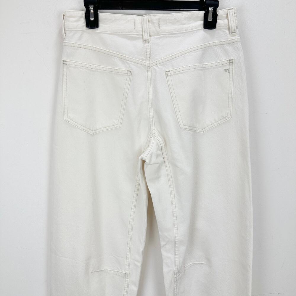 Madewell The Tall Darted Barrel Leg Jean Vintage Canvas Rigid Denim 26T NWT - Picture 12 of 16